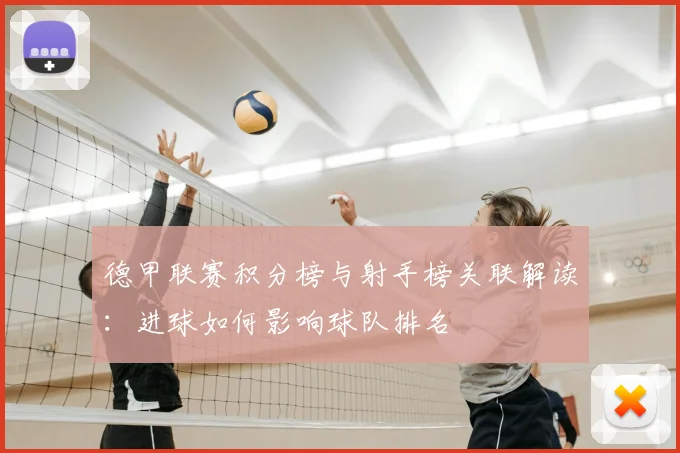 德甲联赛积分榜与射手榜关联解读：进球如何影响球队排名